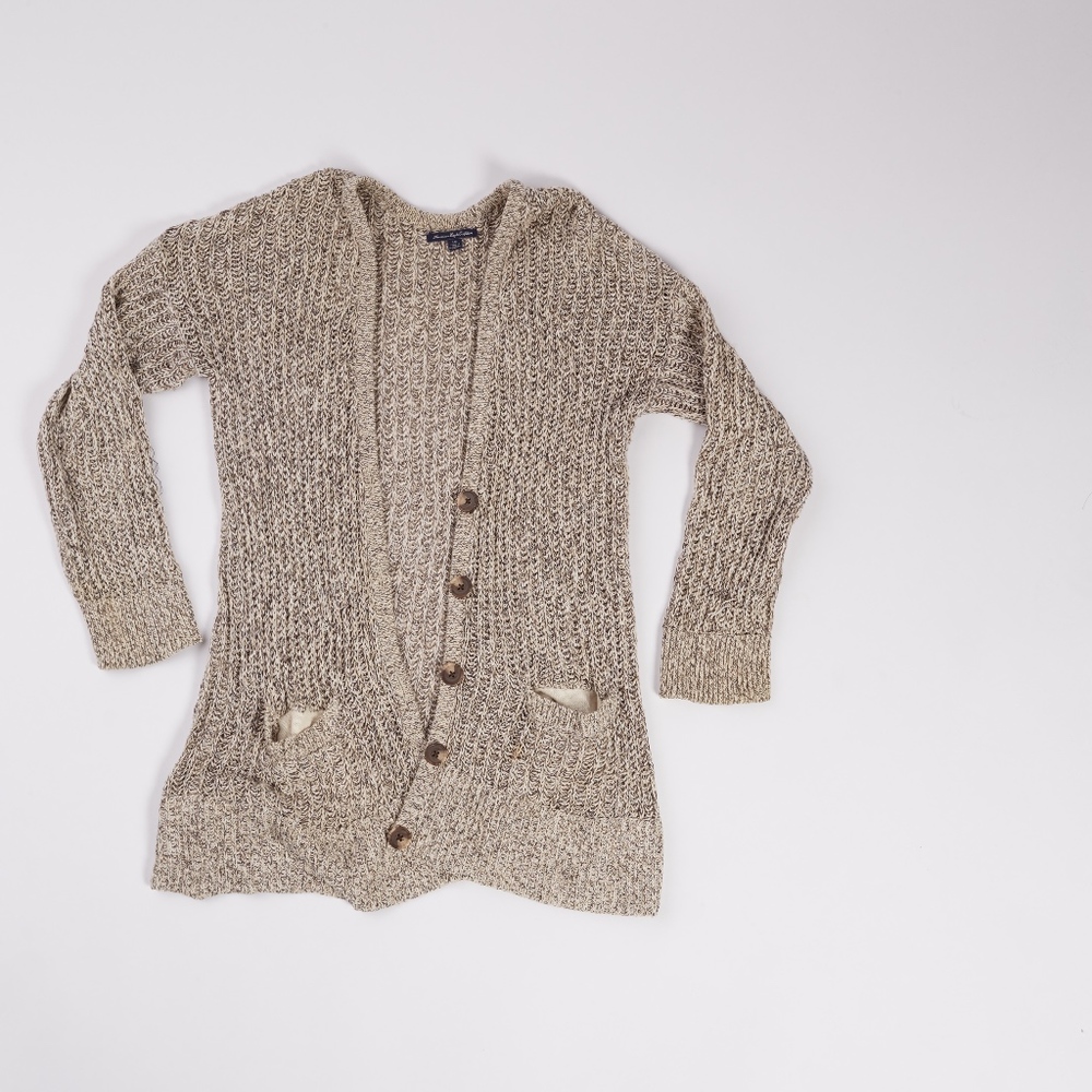 Oversized Cardigan, Aerie Knit Wool